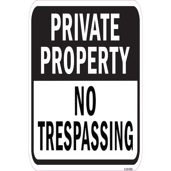 Signmission Safety Sign, 12 in Height, Aluminum, 24836 A-1218-24836 - main